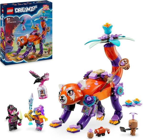 LEGO Dreamzzz 3-In-1 Izzies Dream Animals, ou magic cu minifigurinele Izzy și Dizzy și figuri de animale, set de joacă Fantasy, cadou pentru fete și băieți de la 8 ani 71481 Seturi de constructie Besuche den LEGO-Store Titlu implicit
