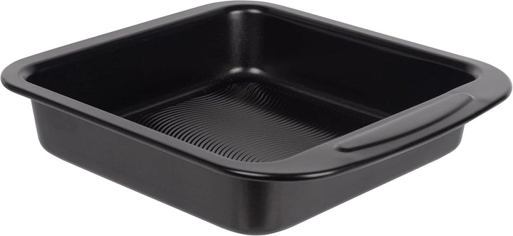Masterpro Foodies - tavi de copt pentru 6 brioșe - Distribuție uniformă a căldurii - Fabricate din oțel carbon - Fund antiferent - Detașabil și ușor de spălat Matrite si tavi pentru copt Naty Shop Multicolor 25,4 X 22,8 X 4,8 Cm