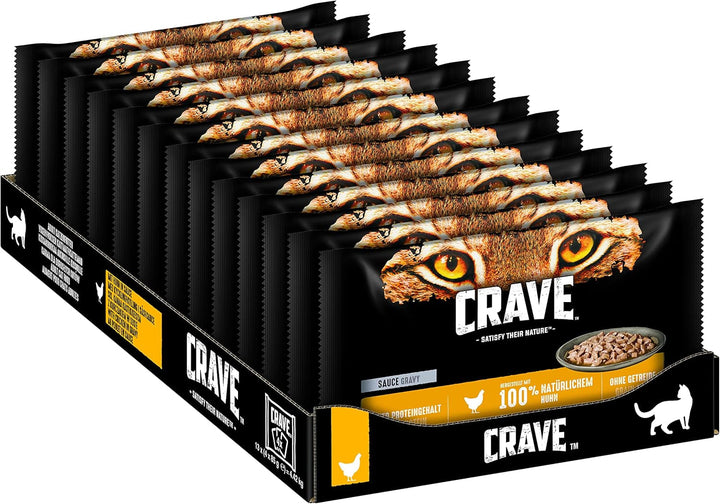 CRAVE Cat Portion Pouch Multipack Sos cu ton 13 X 4X85G