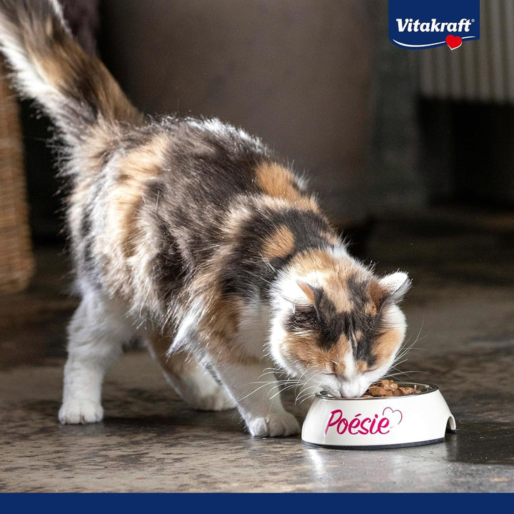 Vitakraft Poésie Délice, hrană umedă pentru pisici, hrană umedă pentru pisici în sos, cu pui, preambalată, fără zahăr și cereale adăugate (23X 85G)