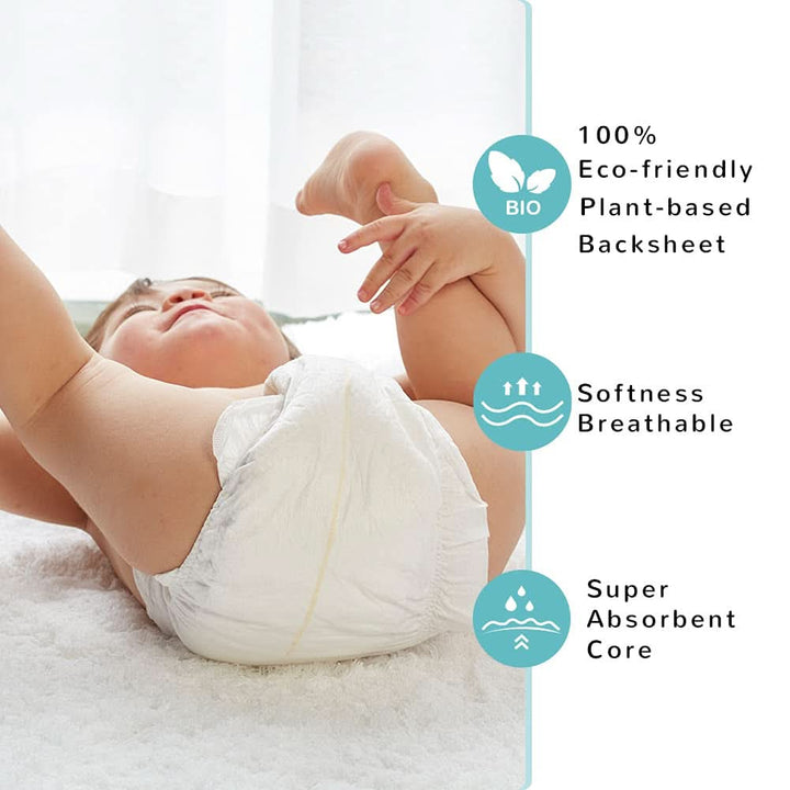 Scutece, Viscose din Bamboo Scutece, scutece de unică folosință moi naturale pentru sugari Mama si Copilul Naty Shop