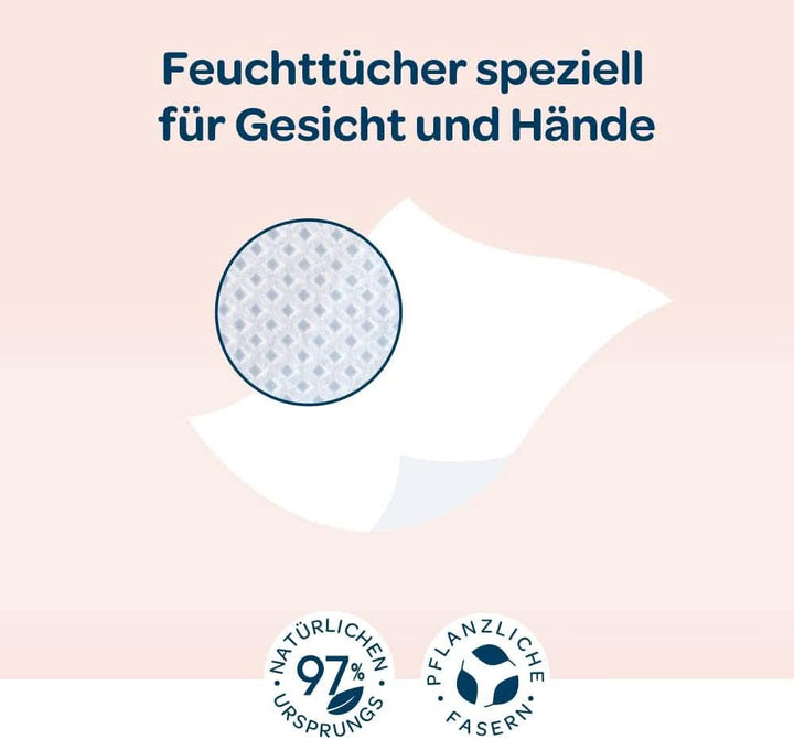 BIOLANE - Servetele pentru bebelusi pentru fata si maini Servetele Umede Bebelusi Naty Shop