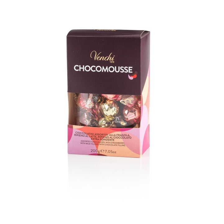 Venchi, Colecția Dolci Italiani - Cutie cadou cu ciocolată asortată, 200 grame Bomboane de Ciocolata Naty Shop