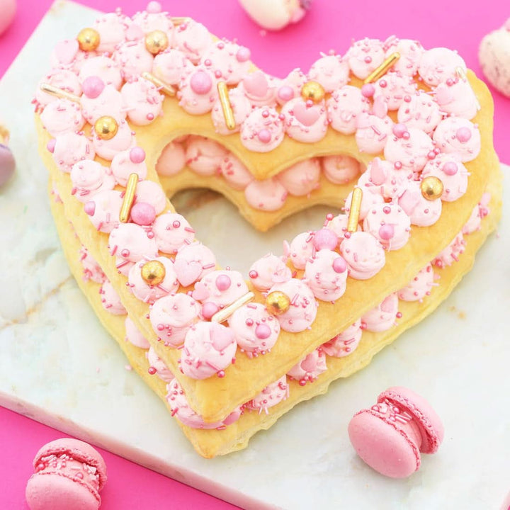 Super Streusel, Sprinkles roz - auriu Sprinkles Naty Shop