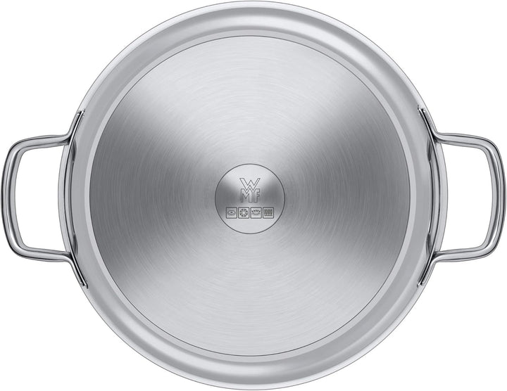 WMF Durado tigaie de servire/prăjire 28 cm inducție, oțel inoxidabil Cromargan acoperit, acoperire ceramică, rezistentă la cuptor Oale si Tigai Naty Shop