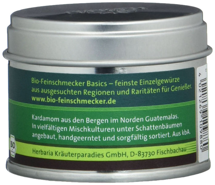 Herbaria, Cardamom întreg, 1 pachet (1 X 20 G) Condimente Naty Shop