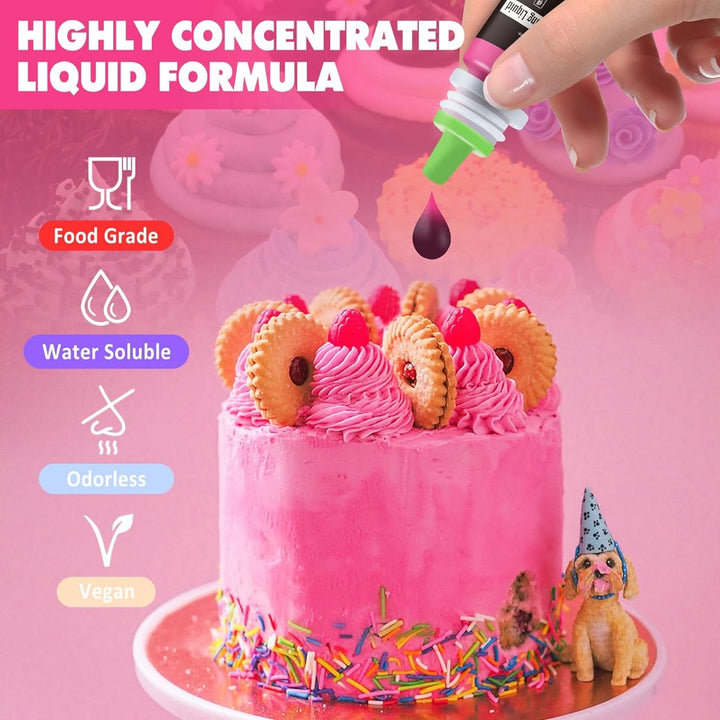 Coloranti Alimentari Profesionali, lichid, 150 ml Coloranti Alimentari Naty Shop