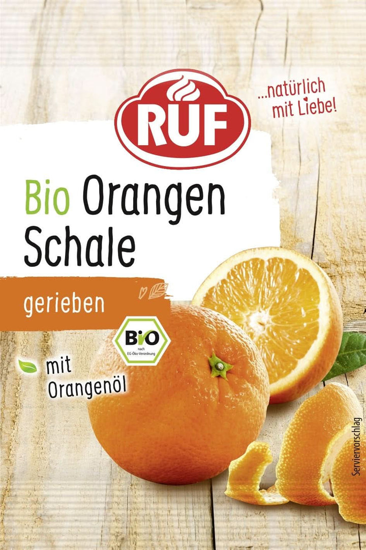 Coajă de lămâie ecologică RUF Arome Naty Shop Coajă de portocală 5 grame