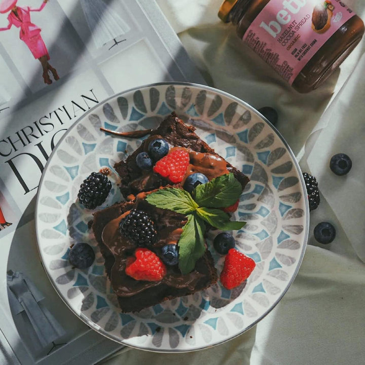 Bettr Organic Brownie Mix - Bio, Vegan Und Glutenfreie Brownies Mit Reichhaltigem Kakaogeschmack - 400 G - 15 Portionen Naty Shop
