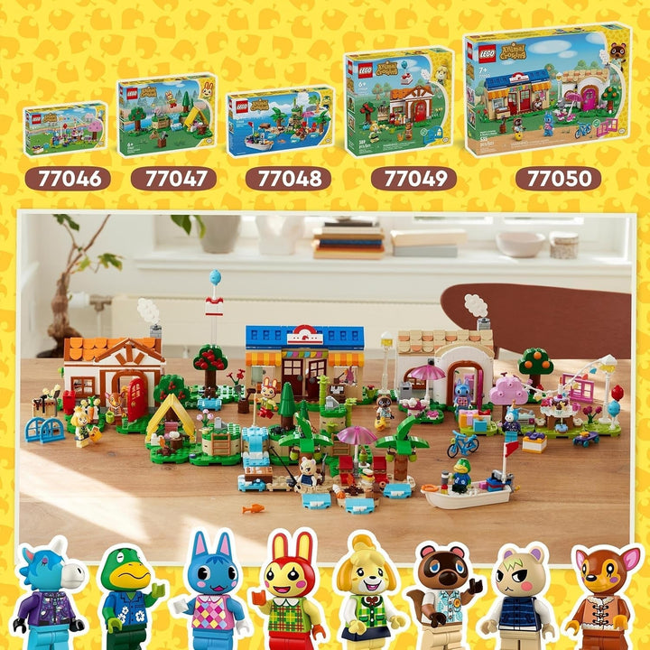 LEGO Animal Crossing Jimmy's Birthday Party, jucărie creativă pentru copii, set de animale cu personajul cal din jocul video, cadou pentru fete și băieți de la 6 ani 77046 Seturi de constructie Besuche den LEGO-Store