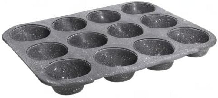 Pure Roq Muffinform Für 12 Muffins, Aluminium, Schwarz Matrite si tavi pentru copt Naty Shop