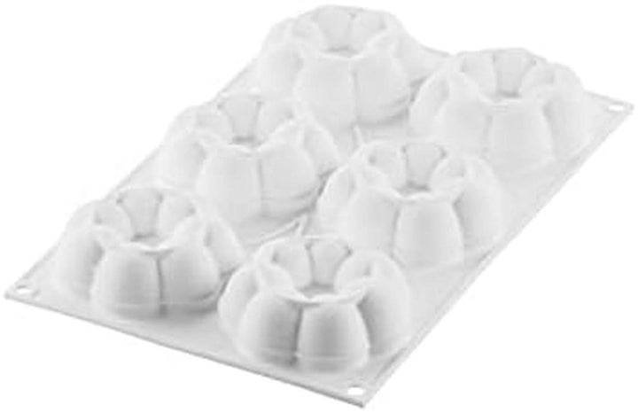 Silikomart, Forma Silicon Truffle Crown Ø 8.2 x H 2.9 cm, 6 cavitati, 90 ml Bucatarie Naty Shop