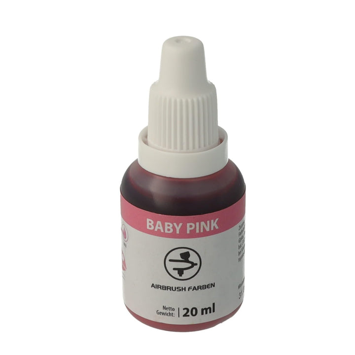 Bakeryteam Airbrush Lebensmittelfarbe Rosa/Baby Pink 20Ml Coloranti Alimentari Naty Shop