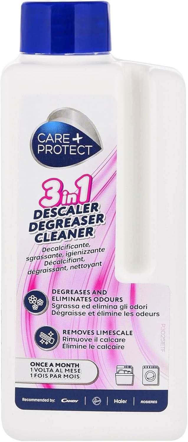 CARE + PROTECT- Extra Shine Universal Rinse Aid pentru mașini de spălat vase / Pentru toate mașinile de spălat vase / Uscare rapidă / 500 ml Detergenti Bucatarie Naty Shop Detartrant