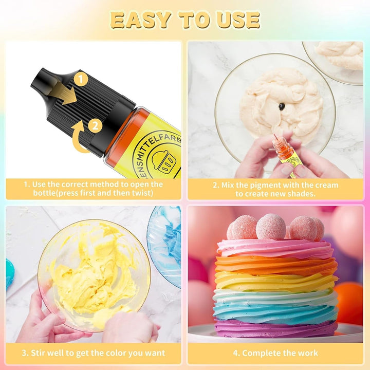 Coloranti alimentari lichizi, 6 ml Naty Shop