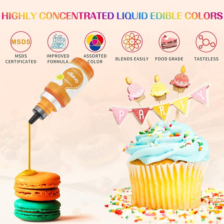 Coloranti alimentari lichizi, diverse marimi si culori Coloranti Alimentari Naty Shop