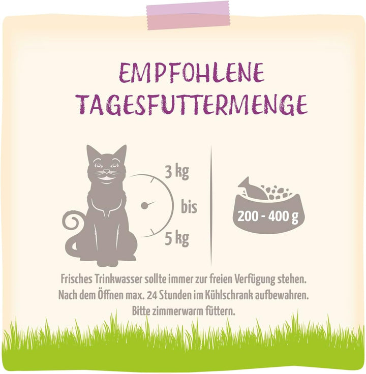 Mjamjam - Hrană umedă premium pentru pisici - Wellness Wellbeing Pack Pui, 12Pack (12 X 125G), fără cereale cu extra carne