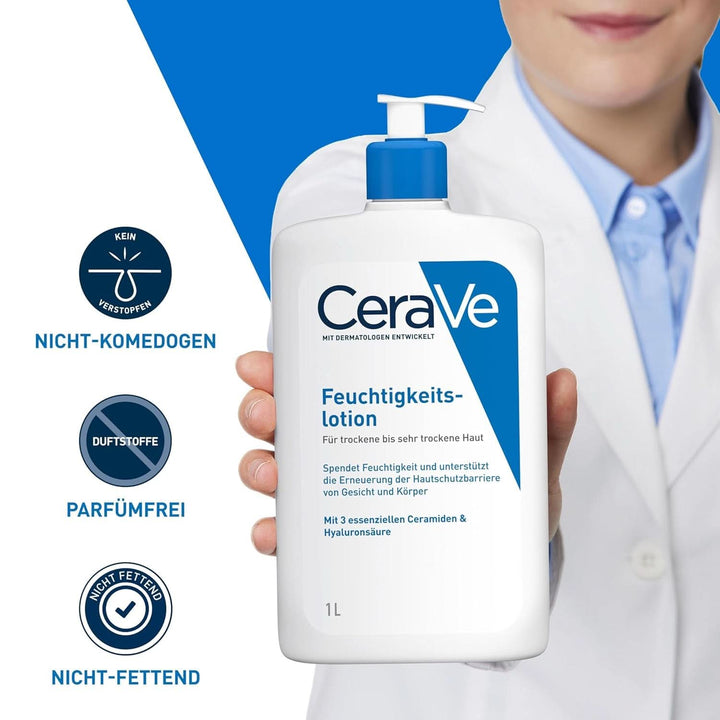 Cerave Loțiune hidratantă pentru corp și față, 1 litru Cosmetice si Infrumusetare Naty Shop