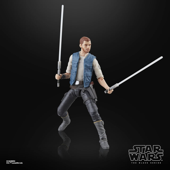 Star Wars seria neagră Cal Kestis, Turgle & Skoova Stev, Star Wars Jedi: Survivor Figuri de acțiune de colecționat (Scară 15 Cm) Action figures Naty Shop
