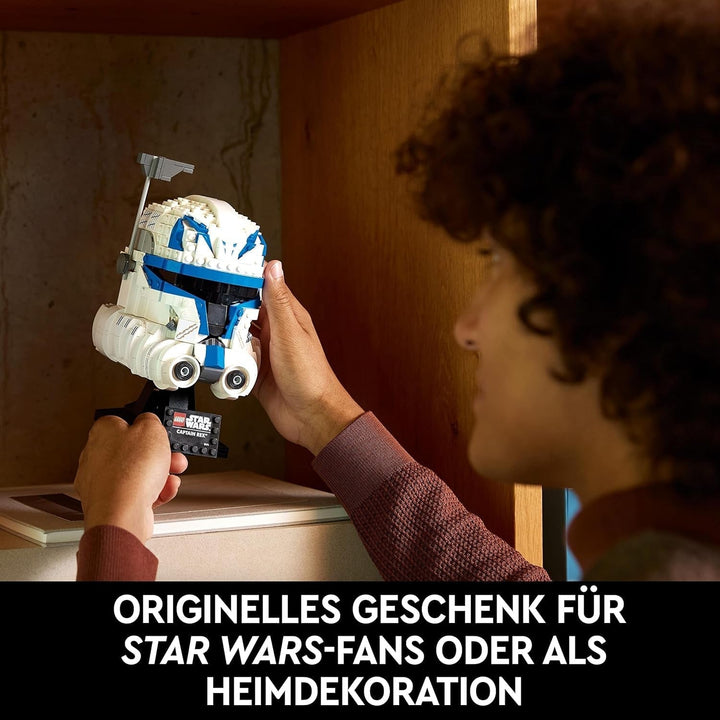 LEGO 75349 Star Wars Captain Rex Helmet Set, modelul Clone Wars de colecționat pentru adulți, seria 2023, piesă suvenir și idee de cadou Seturi de constructie Besuche den LEGO-Store