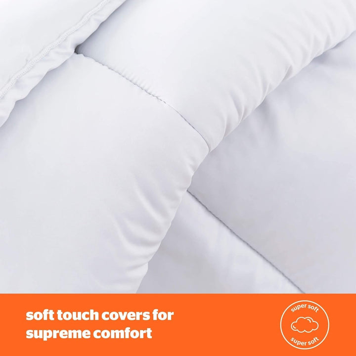 Silentnight so Snug 534222GE Plapumă pentru pat King Size, 15 Tog, caldă, confortabilă, groasă, hipoalergenică și lavabilă la mașină, albă, pat King Size Plapumi si pilote Naty Shop