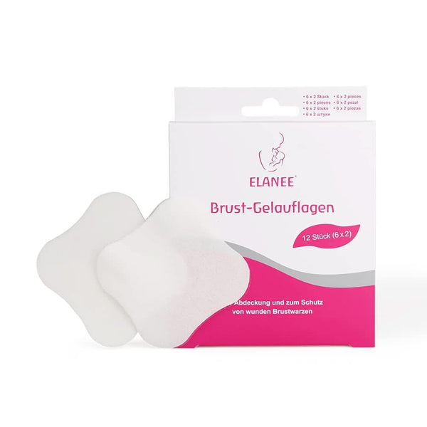 Tampoane cu gel pentru sân ELANEE pentru mamele care alăptează - acoperă și protejează sfârcurile Accesorii Hrana si Alaptare Bebe Naty Shop