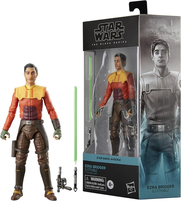 Star Wars Seria Neagră Ezra Bridger (Lothal), Figura de acțiune Ahsoka (15 Cm) Action figures Naty Shop Titlu implicit