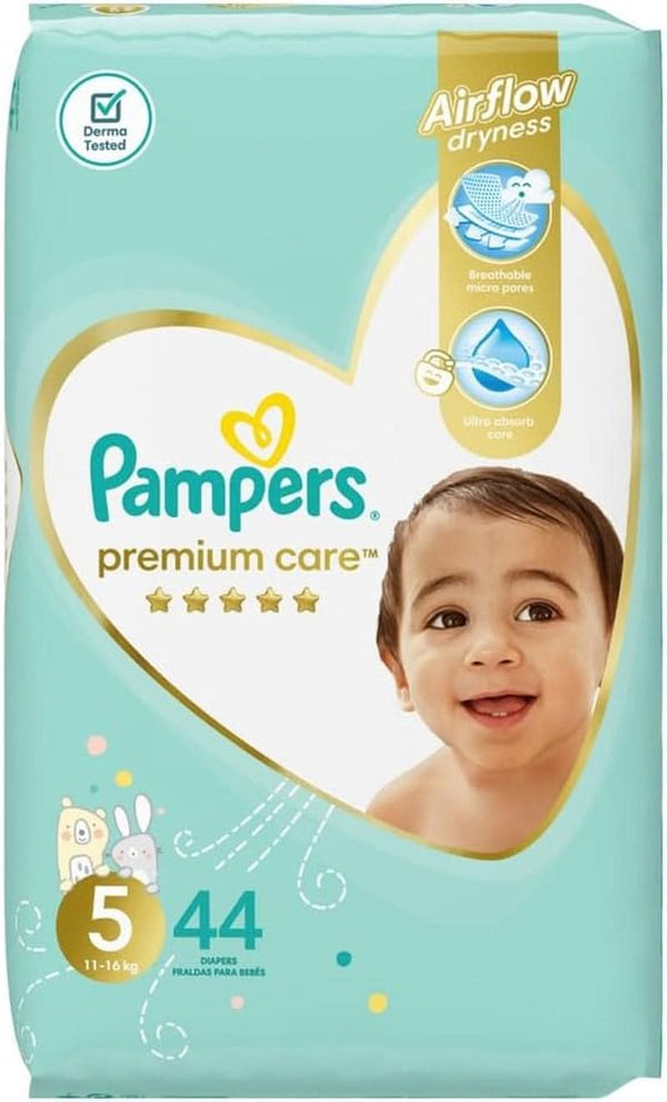 Pampers Premium Care scutece, mărimea 5 , 11 - 18 kg , 44 buc Mama si Copilul Naty Shop