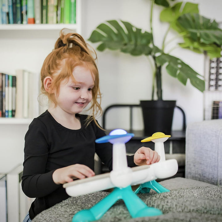 Baby Einstein, Together in Tune, Connected Magic Touch, tobe din lemn, instrumente muzicale, 4 moduri de joc și 10 melodii, control volum, jucărie din lemn pentru copii, de la 12 luni Jucarii Bebe Naty Shop