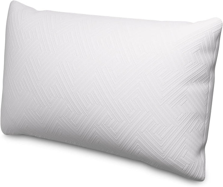 Novilla Pillow 65X65 Set de 2, 2800G (1400Gx2) Pernă reglabilă în înălțime Pernă pătrată de dormit Pernă albă de pat cu zip față de pernă lavabilă Perne standard Naty Shop Seria 13 45X70Cm (1 bucată)