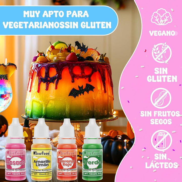 Set 16 coloranti alimentari lichizi Coloranti Alimentari Naty Shop