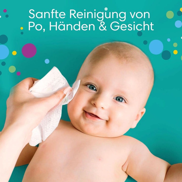Șervețele umede Pampers Fresh Clean, 624 șervețele umede, parfum ușor, potrivite și pentru mâini și față Servetele Umede Bebelusi Naty Shop
