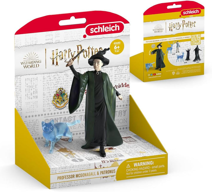 Schleich 42682 Profesorul Mcgonagall & Patronus, De la 6 ani, HARRY POTTER - Figurină de joacă, 16 X 11 X 18 cm Action figures Naty Shop