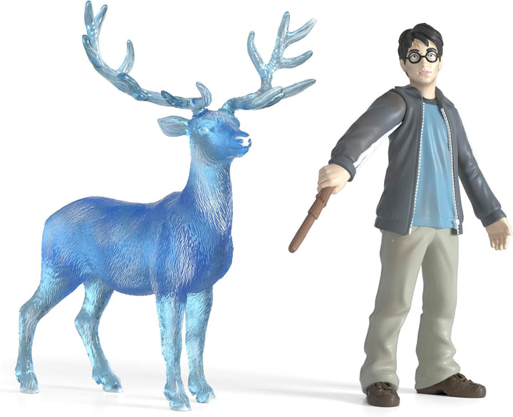Schleich 42680 Harry Potter & Patronus, de la 6 ani, HARRY POTTER - figurină de joacă, 16 X 11 X 18 cm Action figures Naty Shop