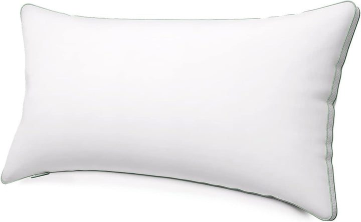 Novilla Pillow 65X65 Set de 2, 2800G (1400Gx2) Pernă reglabilă în înălțime Pernă pătrată de dormit Pernă albă de pat cu zip față de pernă lavabilă Perne standard Naty Shop Seria 11 45X74Cm (1 bucată)