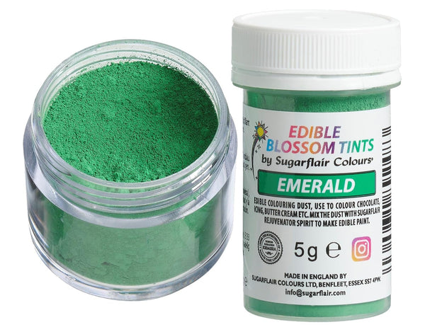 Sugarflair Blossom Tint Dust Pudră colorantă alimentară Smarald, 5 grame Coloranti Alimentari Naty Shop Default Title