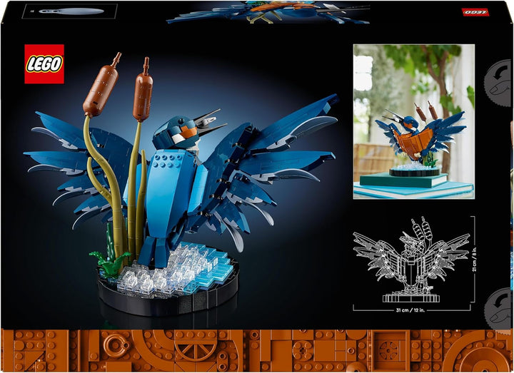LEGO Icons Kingfisher Model Building Set pentru adulți, figură de pasăre pentru camera de zi sau birou, decorațiuni pentru casă și birou, cadou pentru iubitorii de păsări și ornitologi, femei și bărbați 10331 Seturi de constructie Besuche den LEGO-Store