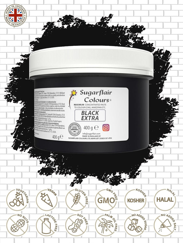 Sugarflair, colorant alimentar, pasta, pentru marțipan și fondant, 400 grame Coloranti Alimentari Naty Shop