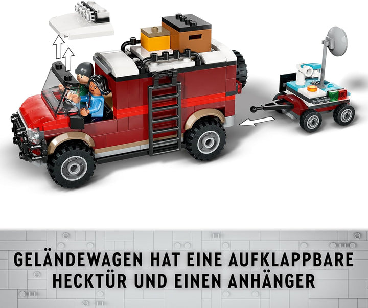 LEGO Jurassic World Dinosaur Missions: Discovery Of The Stegosaurus, Adventure Playset pentru băieți și fete de la 6 ani în sus, cadou pentru fanii lui Ben și Sammy 76965 Seturi de constructie Besuche den LEGO-Store
