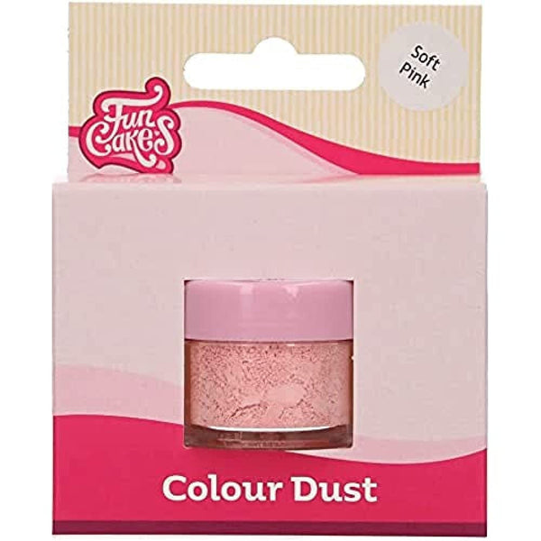 Funcakes Color Dust Soft Pink: Farbpulver Für Lebensmittel, Für Die Kuchendekoration, Halal-Zertifiziert Coloranti Alimentari Naty Shop Default Title