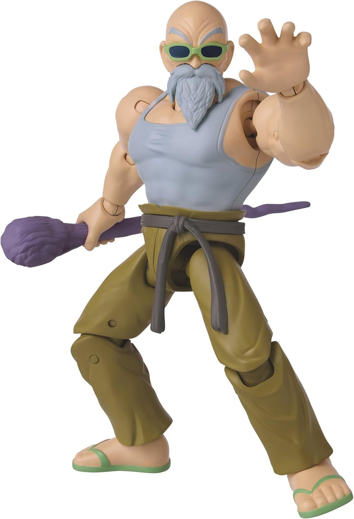 BANDAI - Dragon Ball Super - Figurina Dragon Stars 17 Cm - Goku Ultra Instinct - Licența oficială Dragon Ball - Figura articulată Goku - Jucărie pentru copii 4+ ani - 35994J Action figures Naty Shop Maestrul Roshi