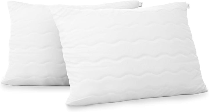 Ameliahome pernă 40X60 cm cu fermoar Quilting alb Reve Perne standard Naty Shop 2 perne 50X75
