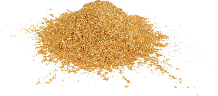 Günthart Backdecor Gold Puder - Essbarer Glitzer, Lebensmittelfarbe Pulver, Glitzer Für Getränke - Goldstaub Glänzend Glimmer Für Backenbegeisterte, 1Er Pack (1 X 7 G) Coloranti Alimentari Naty Shop