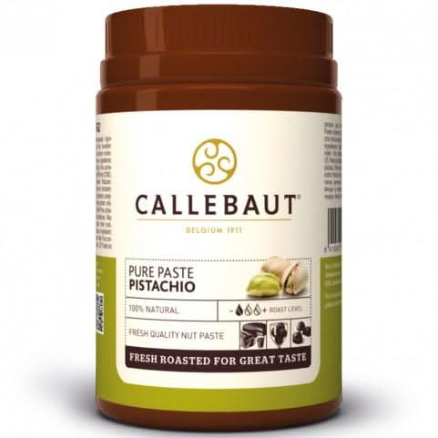 Callebaut, Pasta de Fistic 100%, 1 Kg Materii Prime Profesionale Nati Shop