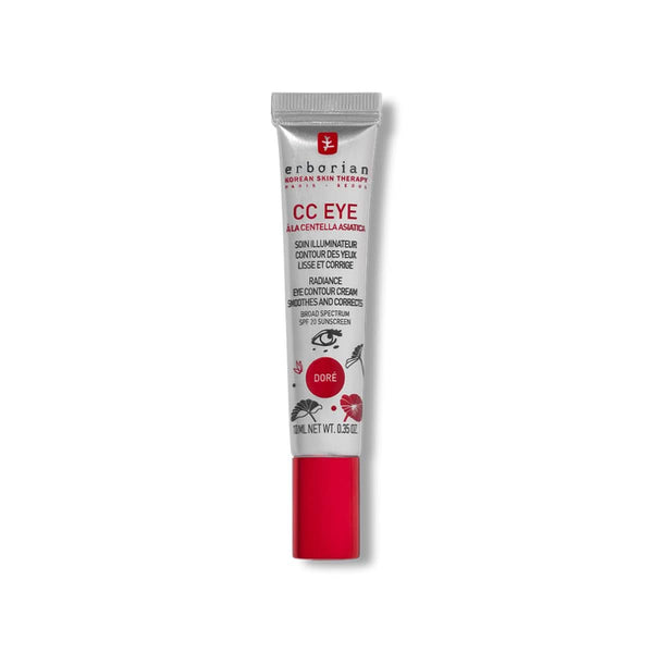 Erborian - CC Eye Cream Gold cu Centella Asiatica - Corector de contur al ochilor Cosmetice si Infrumusetare Naty Shop Cc Eye Gold
