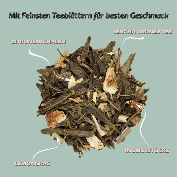 YC Yang Chai Sencha Ceai verde BIO 250G - Ceai japonez vrac cu aromă de bergamotă - Ceai verde japonez original „Sencha Dynasty” din culturi ecologice controlate