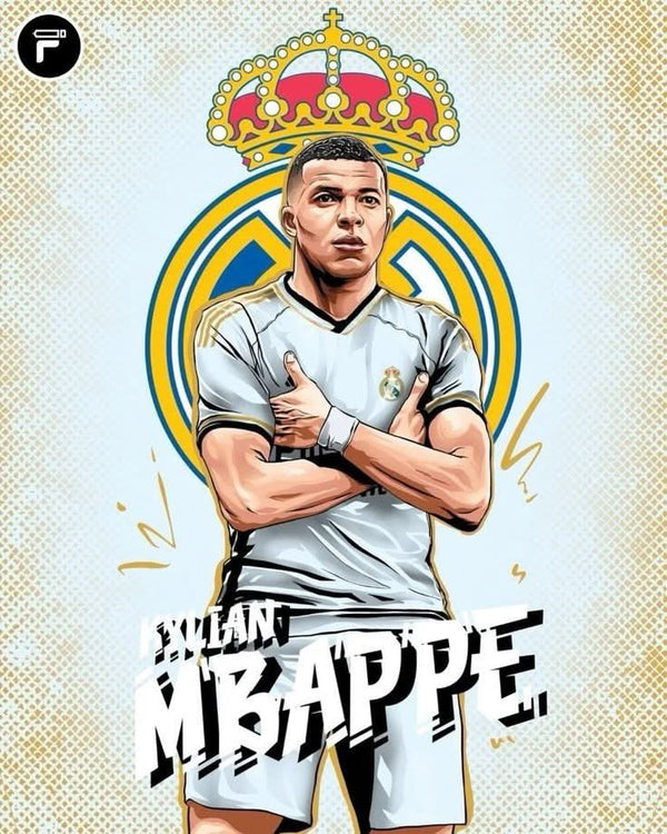 Imagine comestibila, vafa sau icing, Fotbal, Mbappe Imagini comestibile Nati Shop
