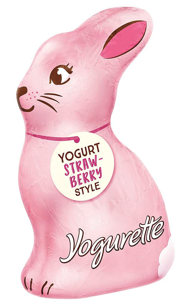 Ferrero Osterhase | 75 G | Weiße Joghurtschokolade Mit Fruchtigen Erdbeercrisps | Ostern | Osterhase | Geschenk Aus Schokolade in Hasenform Naty Shop Default Title