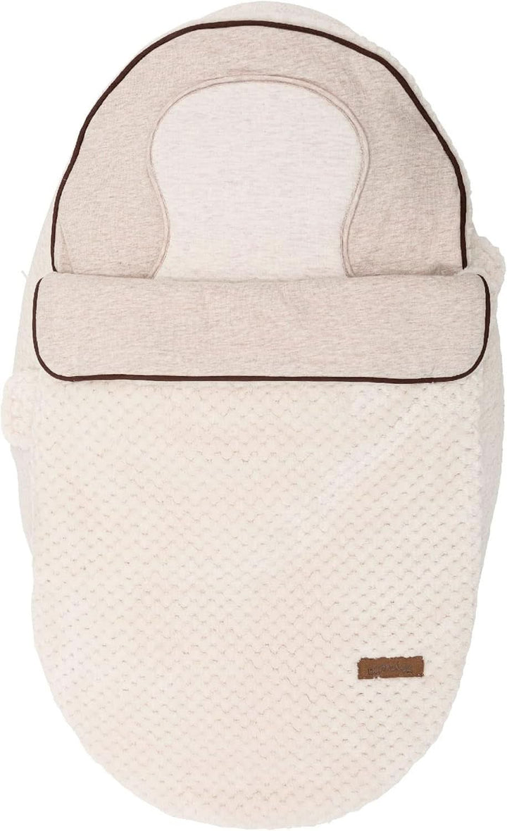 Pernă de alăptare multifuncțională, 4 în 1, Soft Nova, bej, pernă unică: 202 cm, fotoliu, 40 X 75 X 22 cm Accesorii Hrana si Alaptare Bebe Naty Shop