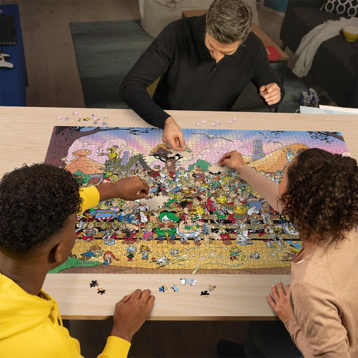 Ravensburger - Puzzle pentru adulți - Puzzle 3000 piese - Universul Asterix - Adulți și copii de la 14 ani - Puzzle de înaltă calitate fabricat în Europa - Personaje de benzi desenate - 14981 Puzzle Naty Shop
